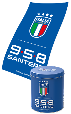 Telo fitness AZZURRI con latta